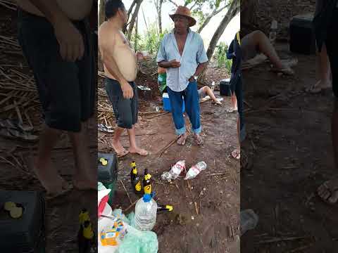 Grupo de pesca rede rasgada Agricolandia Piauí