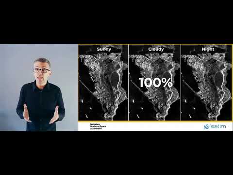 Pitch-deck of SATIM on Techstars Demo Day