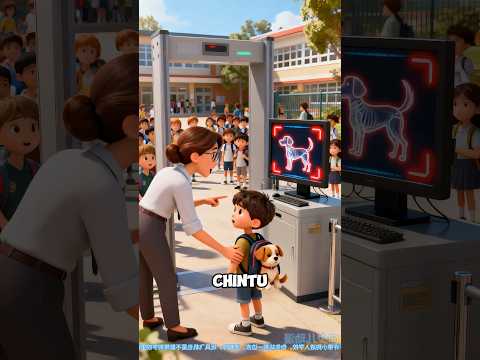 Cuando la profesora lo confunde todo de verdad 😂🐶✈️ #shortvideo