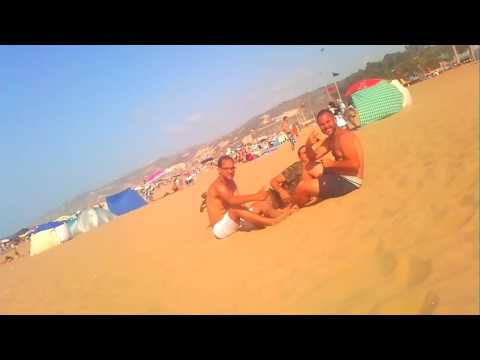 me & najwa at saidia beach