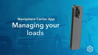 Navisphere Carrier: Managing Your Loads and In‑Transit Updates