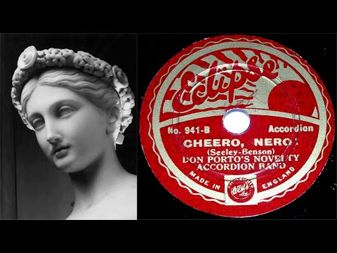 78 RPM – Don Porto’s Novelty Accordion Band – Cheero, Nero! (1935)
