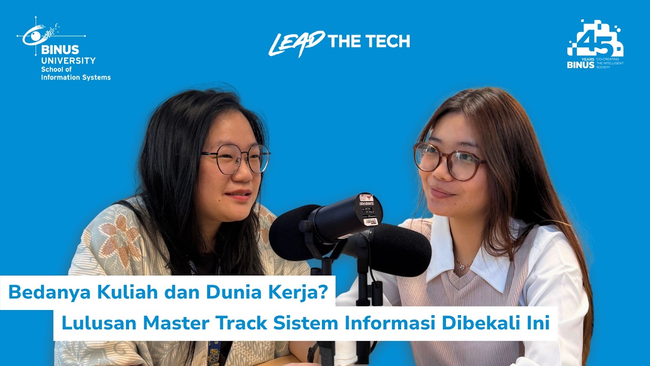 Bedanya kuliah dan Dunia Kerja? Lulusan Master Track Sistem Informasi Di bekali ini