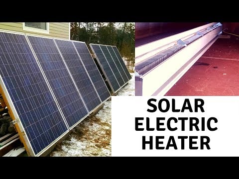 Space Heater Running Direct off Solar PV