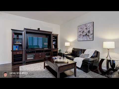 Home for sale at 13 Templar Street, Brampton, ON L6Y 0G8