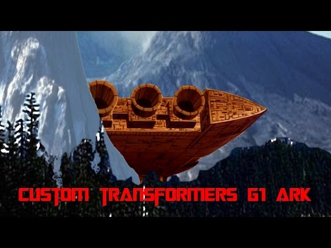 Transformers G1 Ark Volcano Diarama