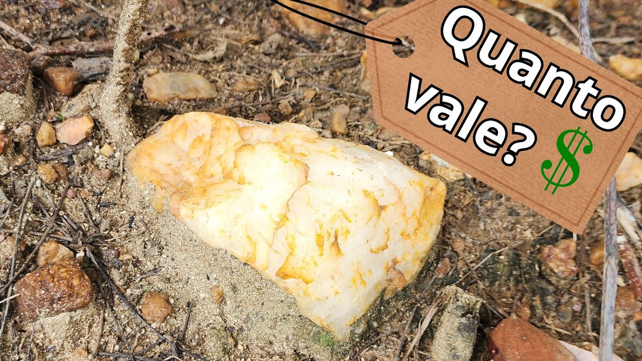 COMO IDENTIFICAR PEDRA QUE VALE DINHEIRO NA NATUREZA?