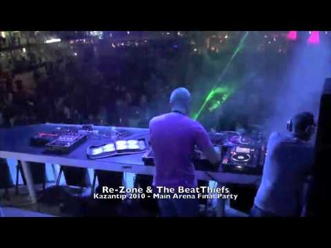 Re-Zone & The BeatThiefs @ Kazantip 2010 (Main Stage - Warm Up Set For Carl Cox)