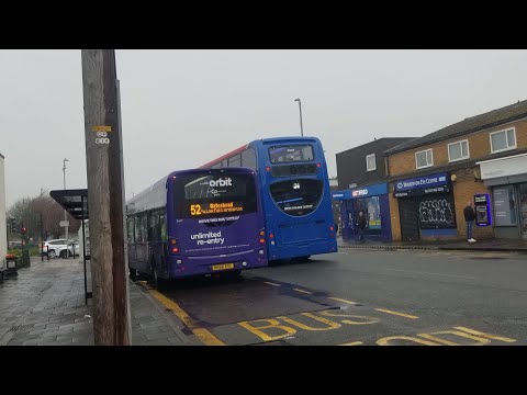*EXTREMELY RARE ON THE 51* Go North East 6961 - SN60 BZD & Orbit 52 - Go North East 5443 - NK66 EVC