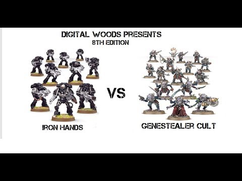 Iron Hands vs Genestealer Cult 1000 Point Battle Report