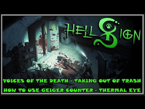 Hellsign walkthrough part 4 - Voices of the death - Taking out of trash - How to use detector tools