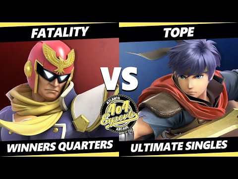 4o4 Smash Night 24 Winners Quarters - Fatality (Captain Falcon) Vs. Tope (Ike) SSBU Ultimate