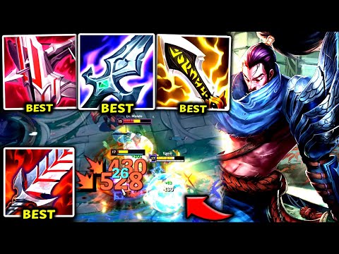 YASUO TOP CAN 1V9 EVEN WITH FULL TEAM INTING (DIFFICULT GAME) - 2025 Yasuo TOP Gameplay Guide