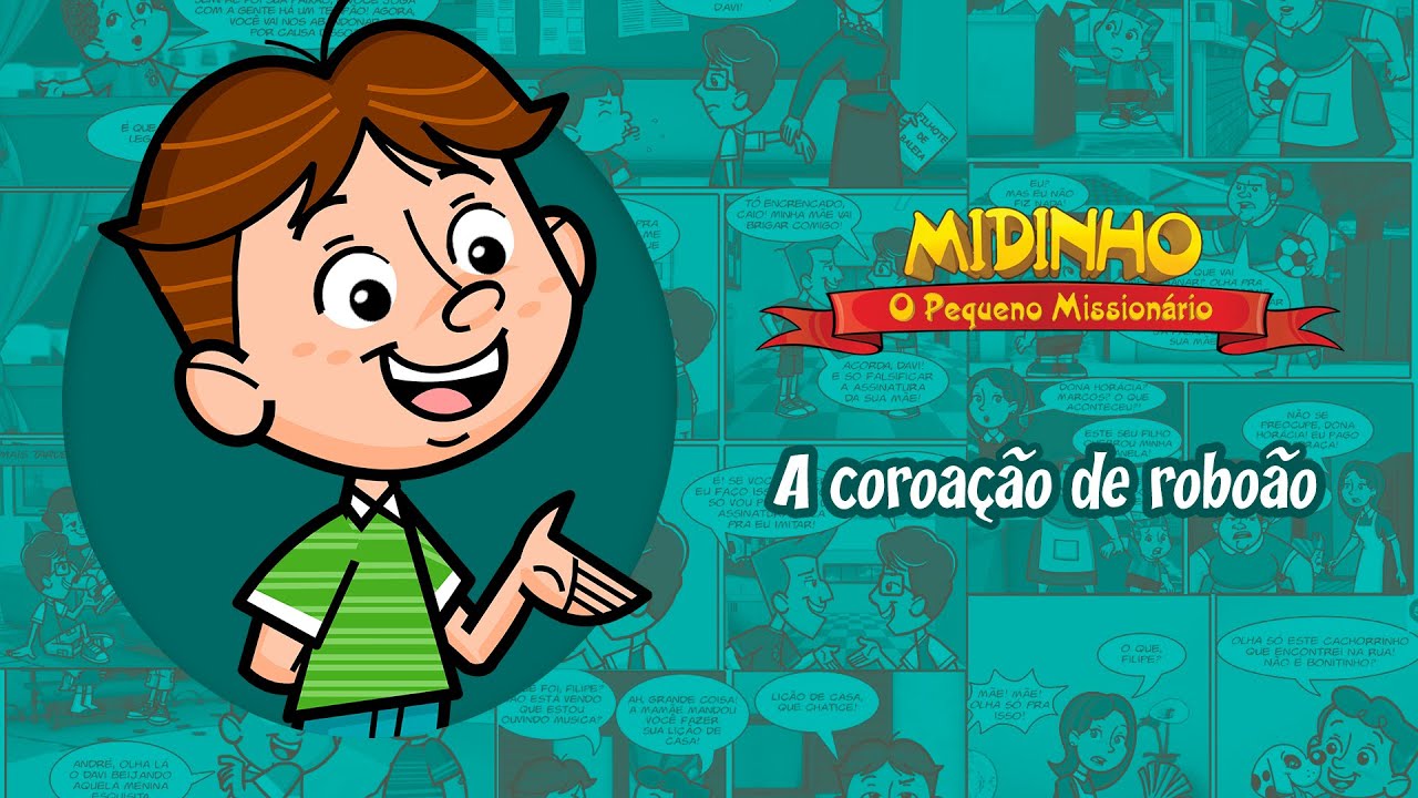A coroação de Roboão - Midinho, O Pequeno Missionário