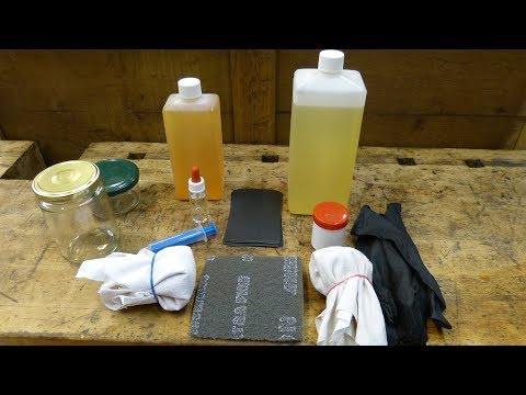 Schellackpolitur Teil 1 Die Materialien