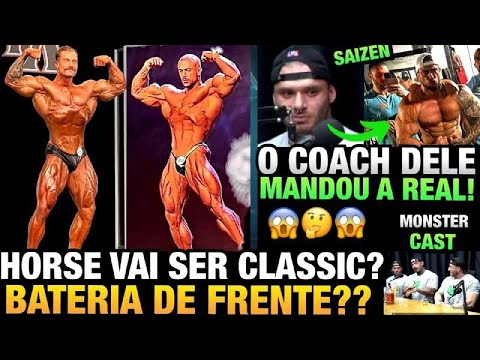 HORSE BATE DE FRENTE COM CBUM ? SEU COACH RESPONDEU SE ELE VAI SER CLASSIC ou OPEN - CBUM CITADO