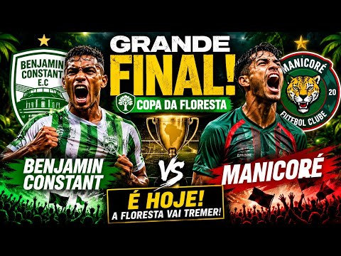É HOJE! MANICORÉ EM BUSCA DA GLÓRIA! A GRANDE FINAL DA COPA DA FLORESTA VAI PARAR O AMAZONAS!