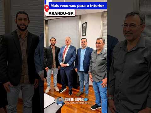 Mais recursos para o interior- Arandu - SP.
