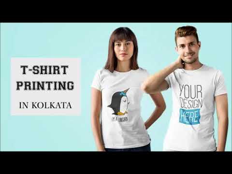 T-shirts smooth silk screen printing service, in kolkata