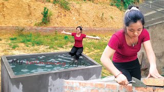 Solo Build Series: One Girl, One Repair Shop — Building a Wall and a Giant Water Tank Alone