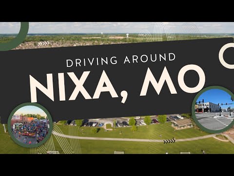 Driving Nixa, MO: S Campbell and Main Street