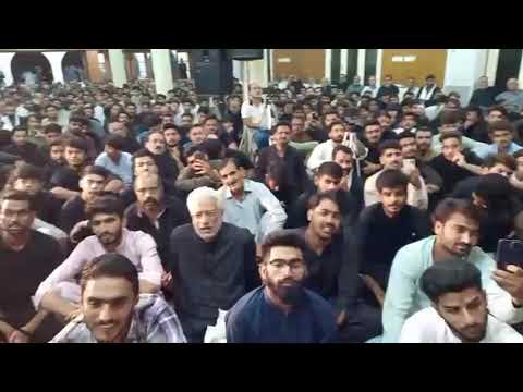 16 Muharram 1444/2022 Allama Syed Ali Raza Rizvi(UK) Imambargah Qasre Abu Talib Madina Syedan Gujrat