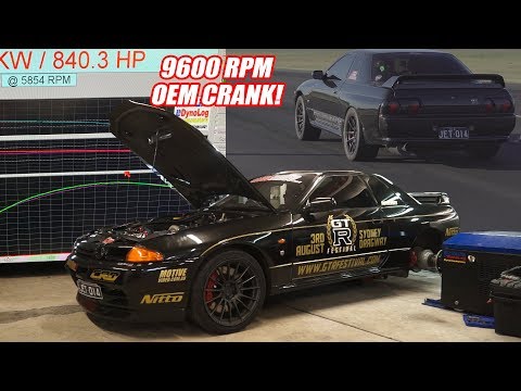 9600rpm on an EOM RB26 crank! - Project Supercar Killer R32 GT-R Pt3