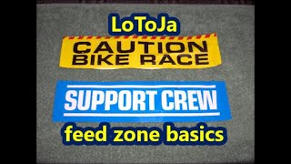 LOTOJA feed zone basics for Cyclosportive crew support