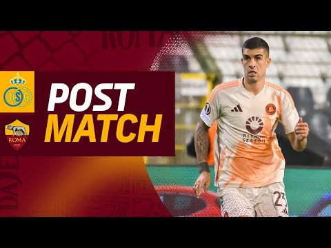 GIANLUCA MANCINI | POST MATCH INTERVIEW | UNION SG-ROMA