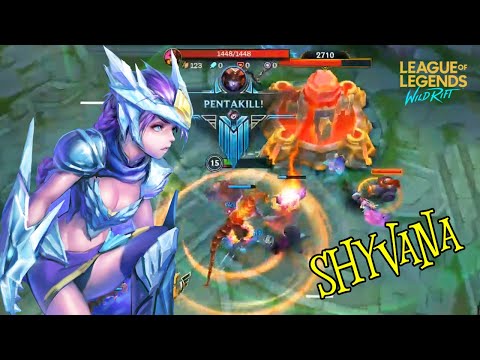 Wild Rift SHYVANA Montage - Best SHYVANA Plays | LoL Wild Rift Montage