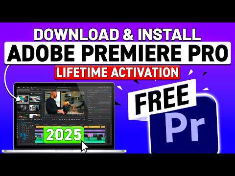How to Download Adobe Premiere Pro for FREE on PC, MAC & LAPTOP (2025)