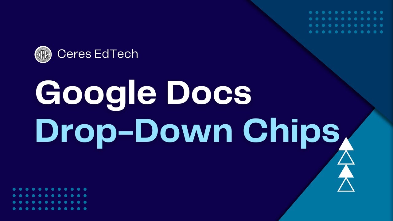 Google Docs Drop-Down Chips