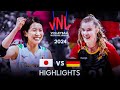 🇯🇵 JAPAN vs GERMANY 🇩🇪 | Highlights | Women's VNL 2024