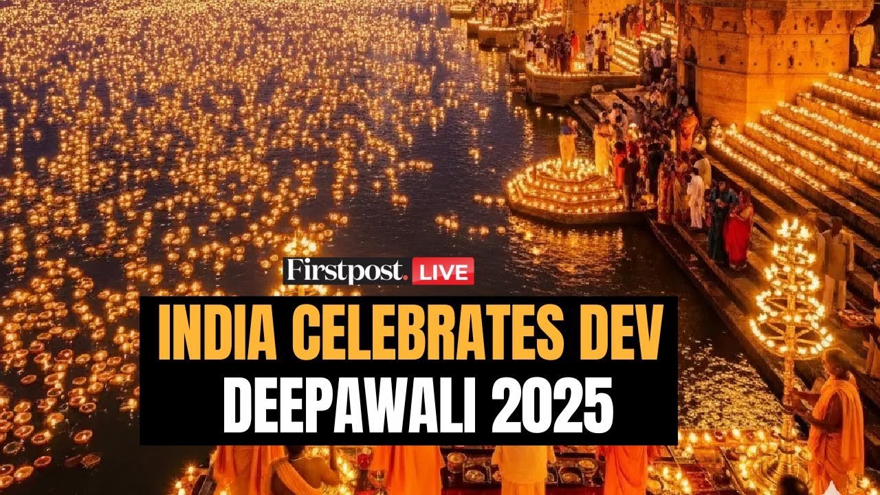 Dev Deepawali LIVE: Varanasi Celebrates Dev Diwali 2025 by Illuminating Diyas and Bursting Fireworks