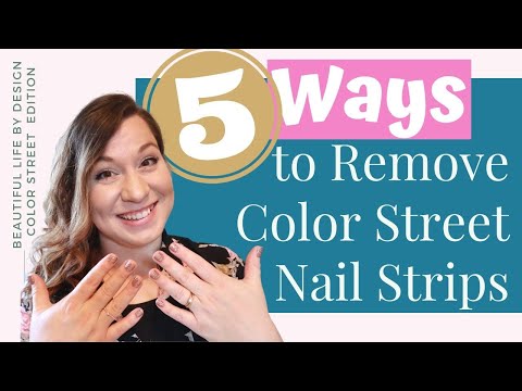 5 QUICK and EASY Ways to Remove Color Street Nail...