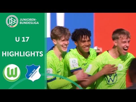 U 17 Wölfe schaffen Einzug ins Finale | VfL Wolfsburg - TSG Hoffenheim 5:4 | U 17 | Highlights