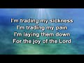 Trading My Sorrows   John Tesh   Lyrics