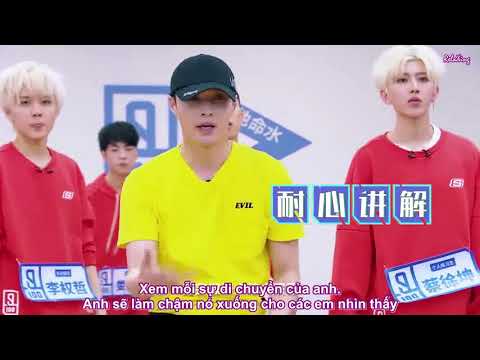 [Vietsub] [Yixing Gives Trainees Pointers for Mask Group Performance lP E11 Preview] 180327