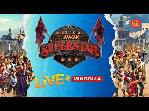 [LIVE] MUZIKAL LAWAK SUPERSTAR 5 LIVE + - MINGGU 4