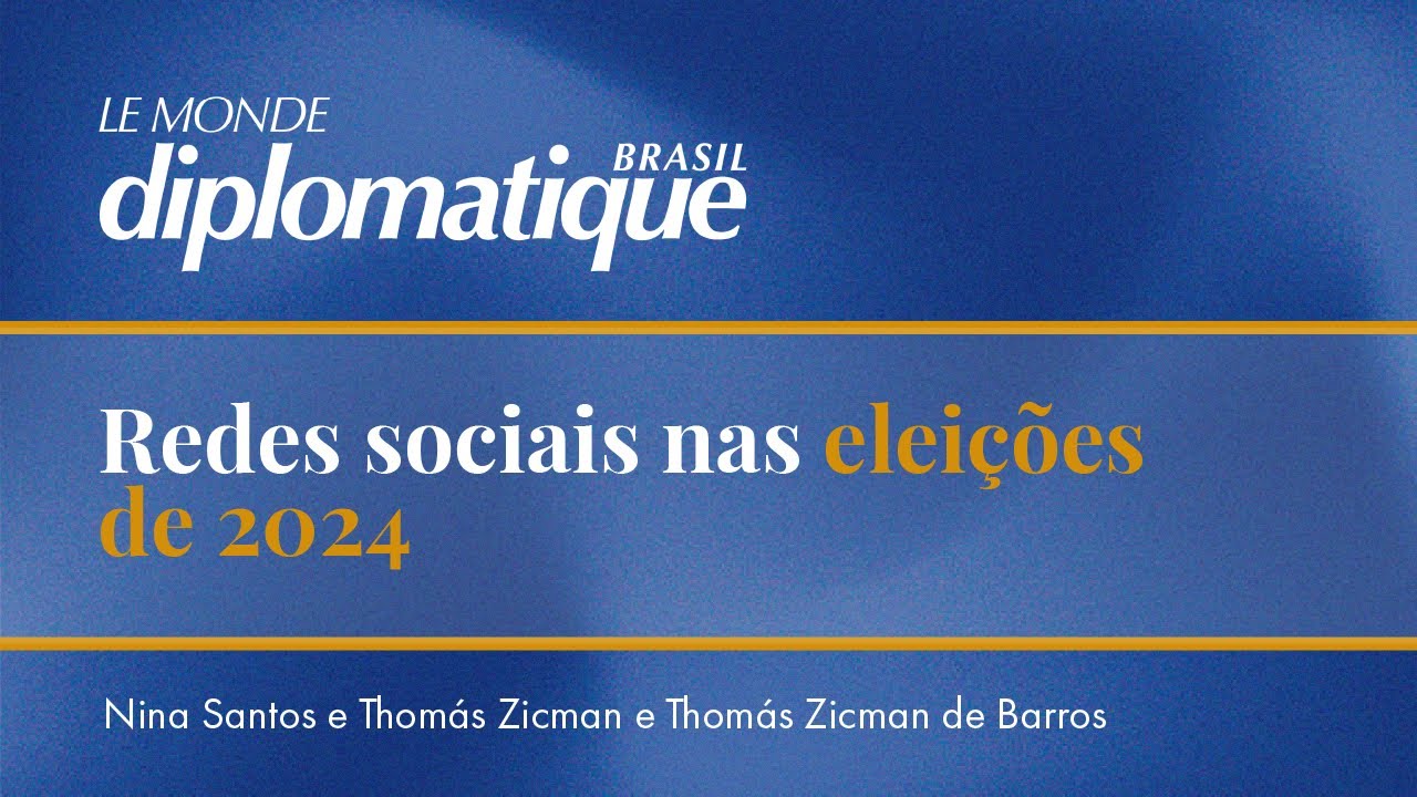 Redes sociais nas eleições de 2024