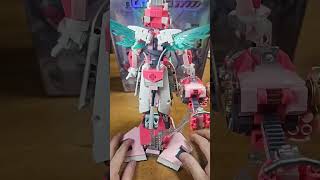 本体完成。ブロックごっつ。中華ブロックトイ。女性型ロボット。ヒーリングエンジェル。みっくすろーるファミリー。