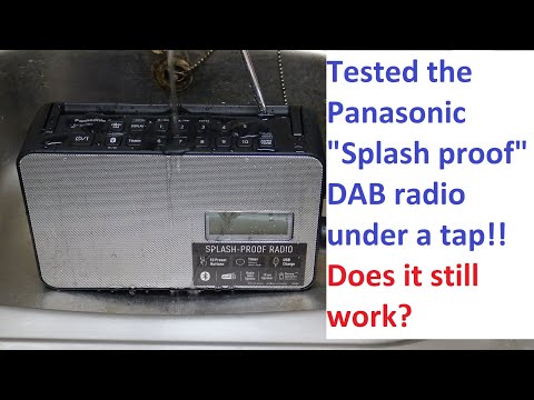 Panasonic DAB+ radijas RF-D30BTEG-K video