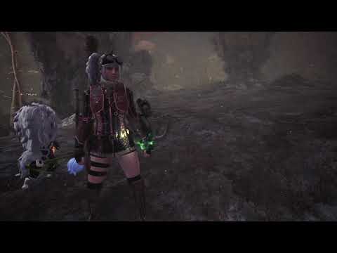 MHW Iceborn - Blue Diva in Coral and Wildspire regions (Sweet Melody trophy)