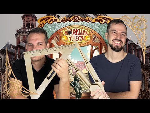 A szecesszió dícsérete - Brüsszel 1893 Belle Epoque tásasjáték bemutató - Dice And Decks