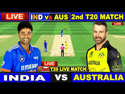 Live: India Vs Australia, 2nd T20I | Live Scores & Commentary | Live Cricket Match - IND vs AUS LIVE