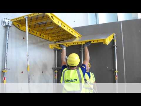 Element-Deckenschalung Dokadek 30 - Einschalen mit Fallkopf [DE]