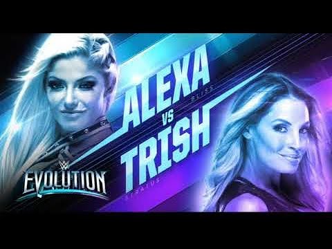 Trish stratus vs Alexa bliss Evolution