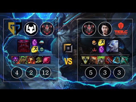 GEN Wize Ornn vs TES AK Volibear Top - KR Patch 10.12