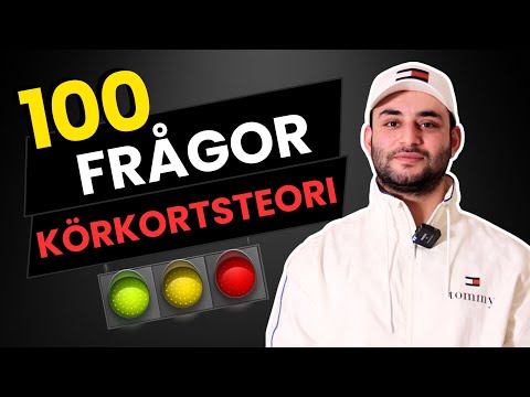 100 körkortsfrågor för B-körkort