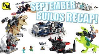 SEPTEMBER LEGO BUILDS RECAP 2018! by BrickBros UK